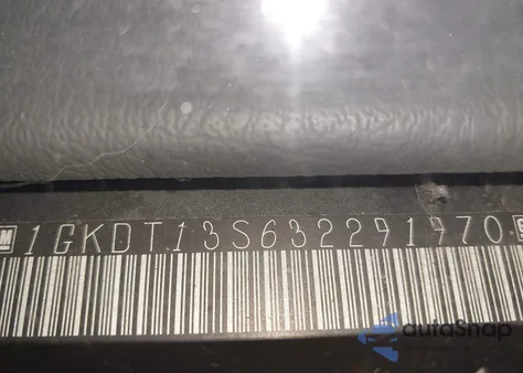 2003 GMC Envoy Slt z USA, uszkodzony, nr VIN 1GKDT13S632291970